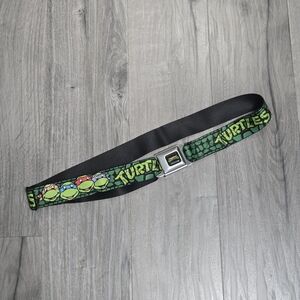 Teenage Mutant Ninja Turtles TMNT Buckle-Down Green Graphic Belt
